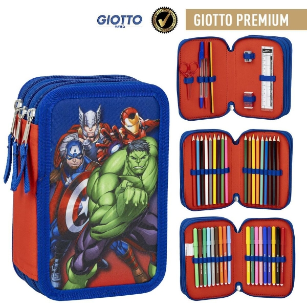 Triple Pencil Case The Avengers